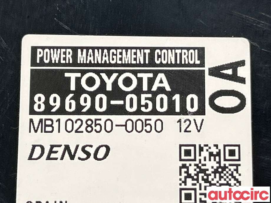 Styreenhet diverse til Toyota Avensis 2009-2015 (Type III, Fase 1)  (TOYOTA|8969005010|MB102850-0050|89690-05010)