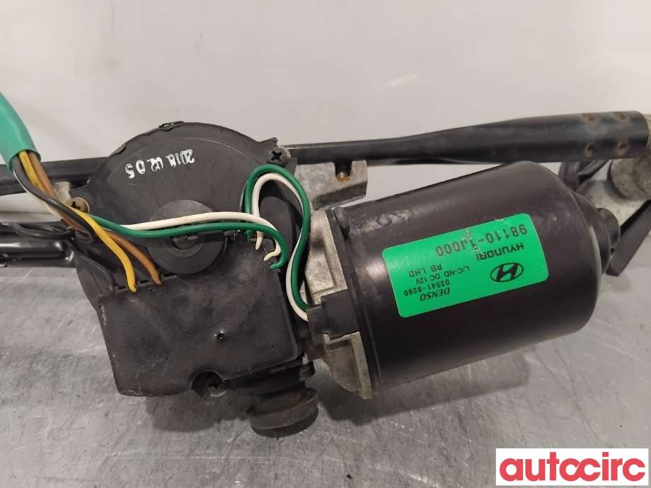 Viskermotor frontrute til Hyundai i20 2009-2014 (Type I) (HYUNDAI|981001J000|03541-8280|98110-1J000)