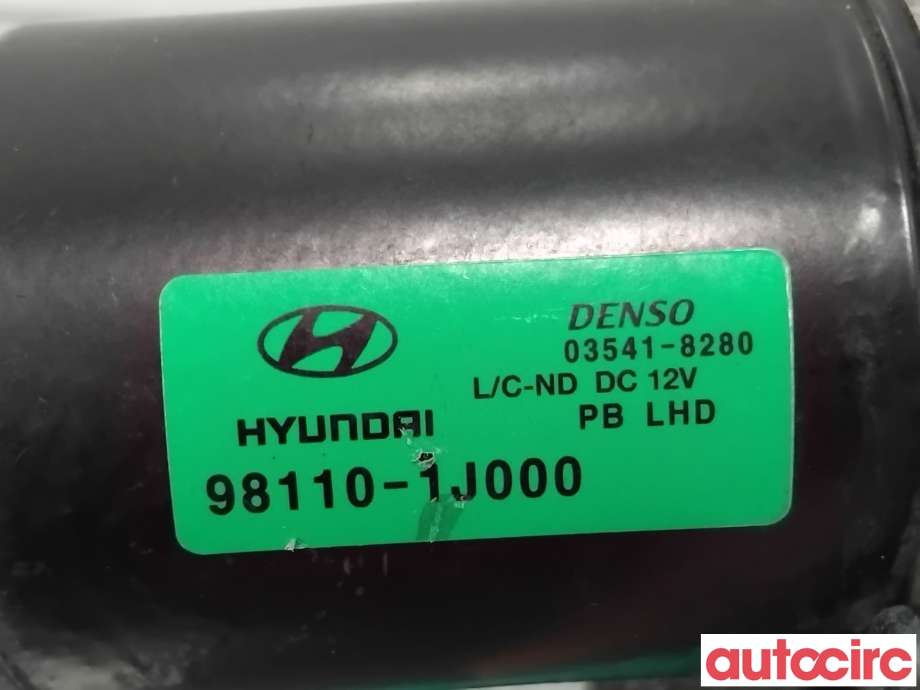 Viskermotor frontrute til Hyundai i20 2009-2014 (Type I) (HYUNDAI|981001J000|03541-8280|98110-1J000)