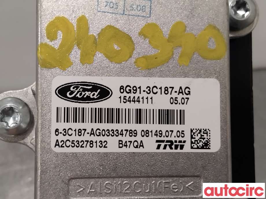 Sensor akselerasjonssensor/ESP DUO til Ford Mondeo 2007-2010 (Type IV, Fase 1)  (FORD|1502362|A2C53278132|6G91-3C187-AG)