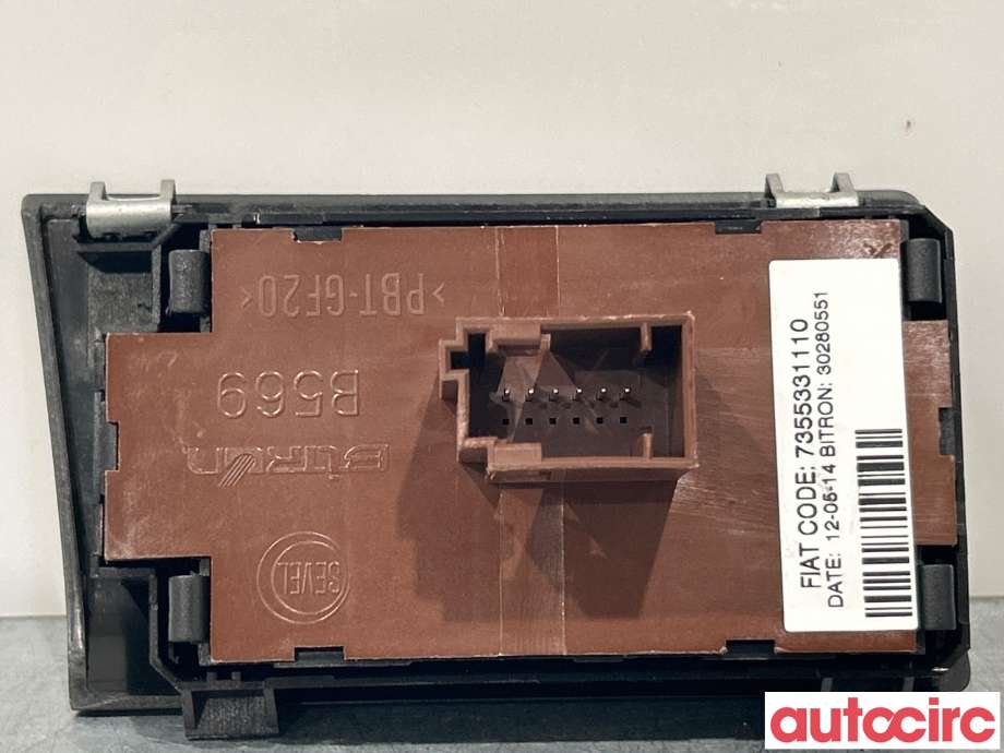 Bryter tåkelys til Fiat Ducato 2014-->>  (FIAT|735533111)