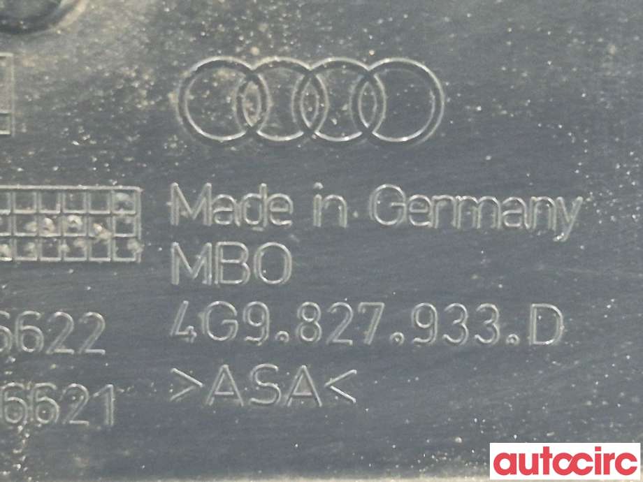 Spoiler bakluke til Audi A6 2011-2014 (Type IV, Fase 1) (C7) (C7) (AUDI|4G9827933E||4G9827933D)