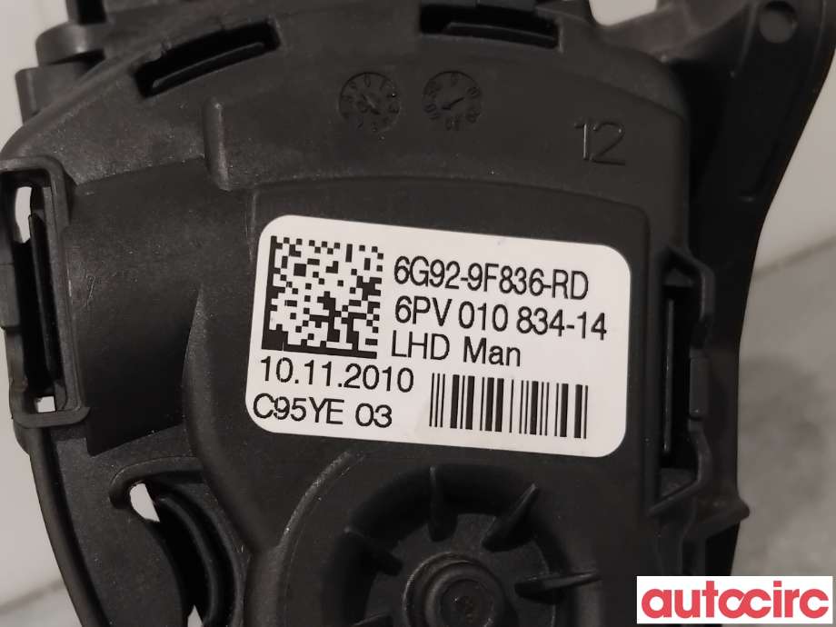Pedal gass til Ford Mondeo 2011-2014 (Type IV, Fase 2)  (FORD|2103911|6PV010834-14|6G92-9F836-RD)