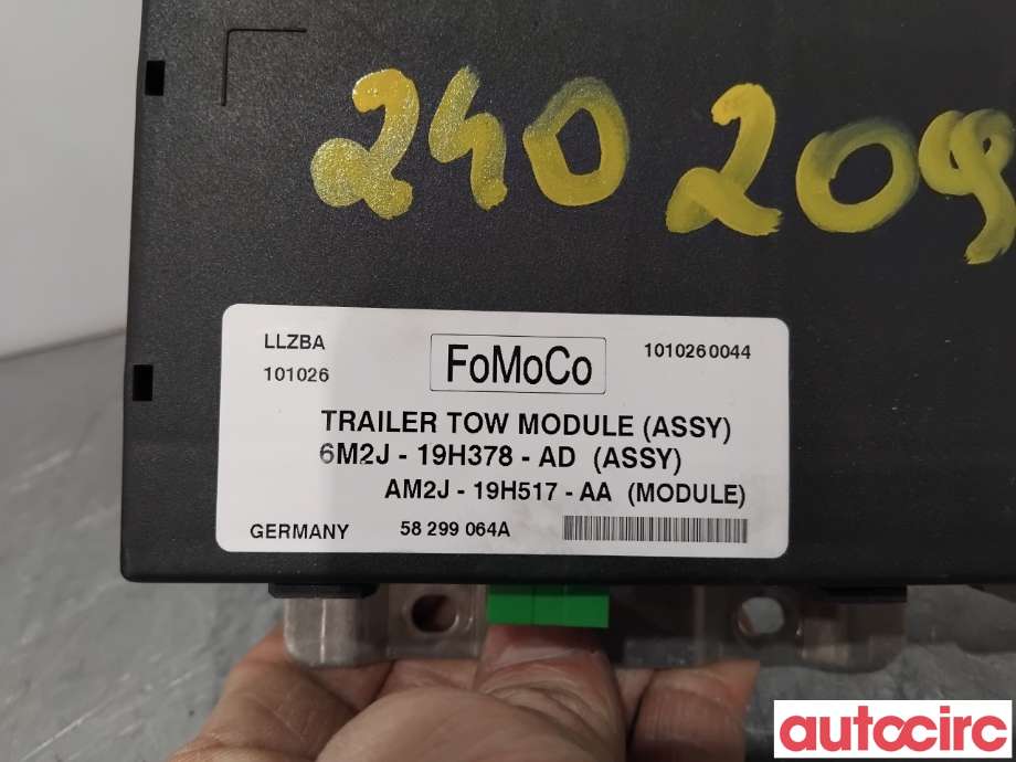 Styreenhet hengerfeste til Ford Mondeo 2011-2014 (Type IV, Fase 2)  (FORD|1755427||AM2J-19H517-AA)