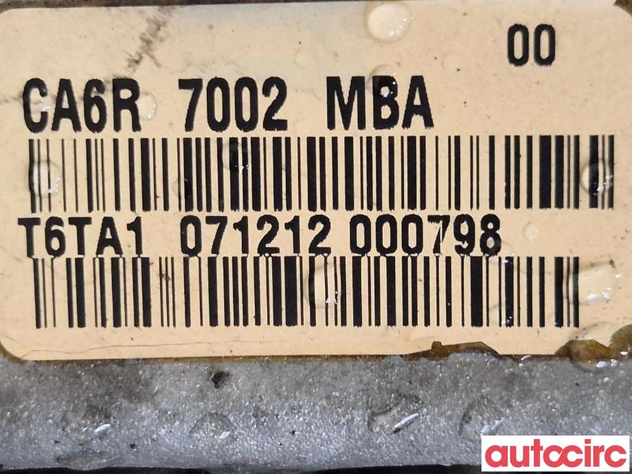 Girkasse manuell til Ford Fiesta 2013-2017 (Type VI, Fase 2)  (FORD|2067979||CA6R-7002-MBG)