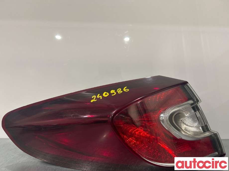 Baklykt venstre til Renault Megane, 2009-2016 Type III  (RENAULT|265550010R)