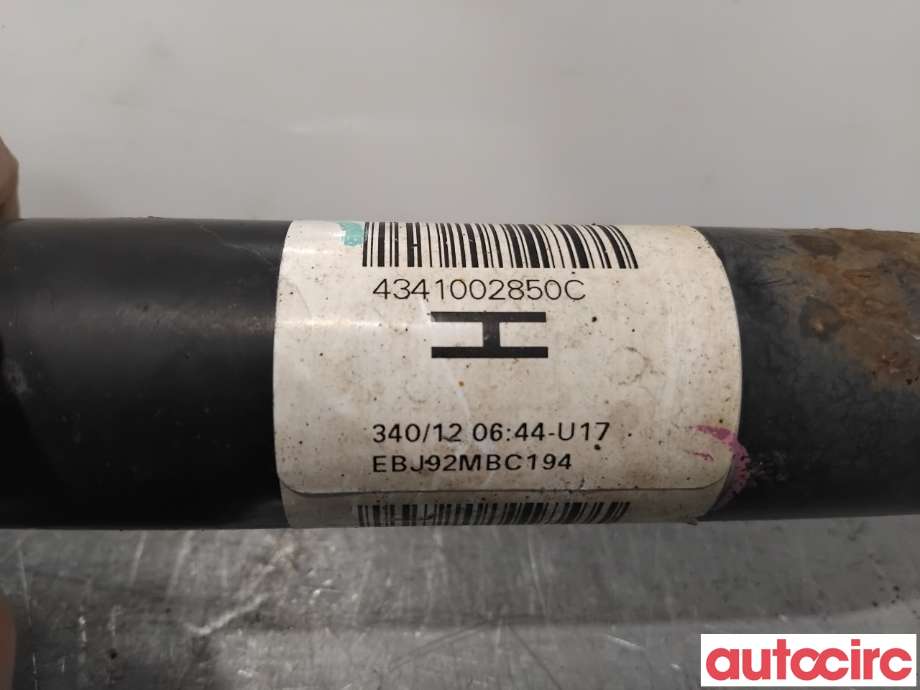 Drivaksel høyre foran, elbil til Toyota Auris 2013-2015 (Type II, Fase 1)  (TOYOTA|4341002850|)