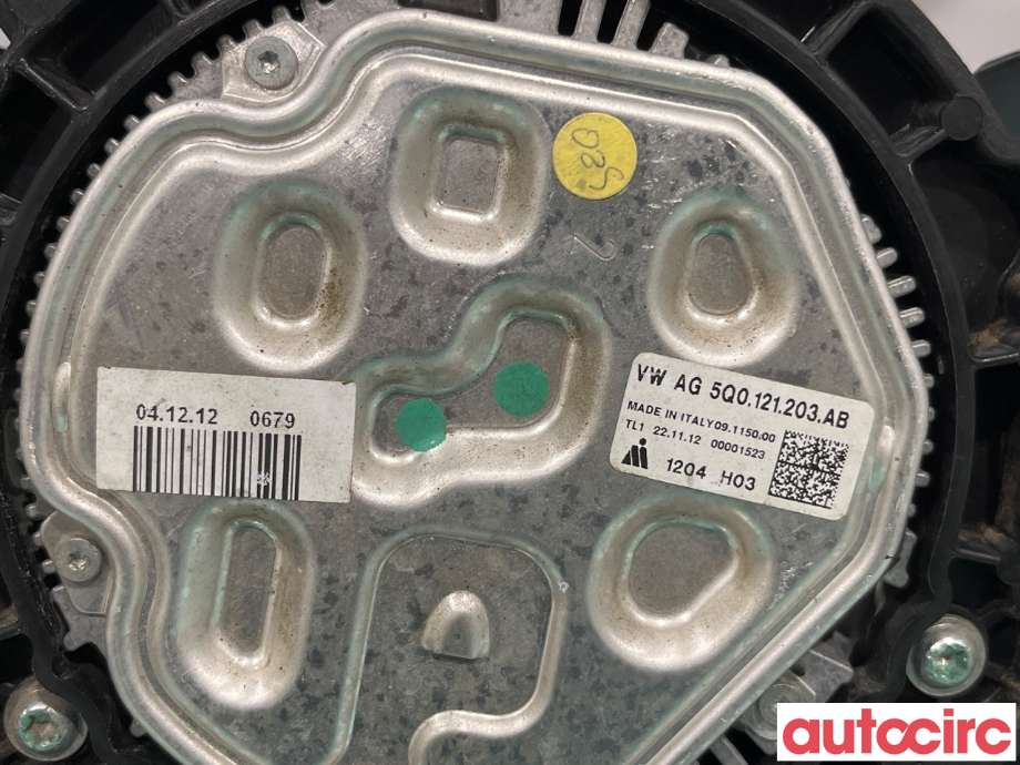 Kjølevifte til VW Golf VII 2012-2017 (Fase 1)  (VOLKSWAGEN|5Q0121203CD|5WA121203G)