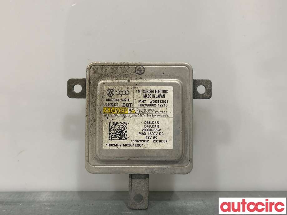 Styreenhet xenon/ballast til Audi A6 2011-2014 (Type IV, Fase 1) (C7) (C7) (AUDI|8K0941597E)