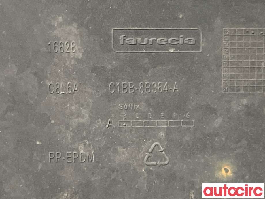 Frontplate nedre til Ford Fiesta 2013-2017 (Type VI, Fase 2)  (FORD|1791900|C1BB-8B384-AB|C1BB-8B384-A)
