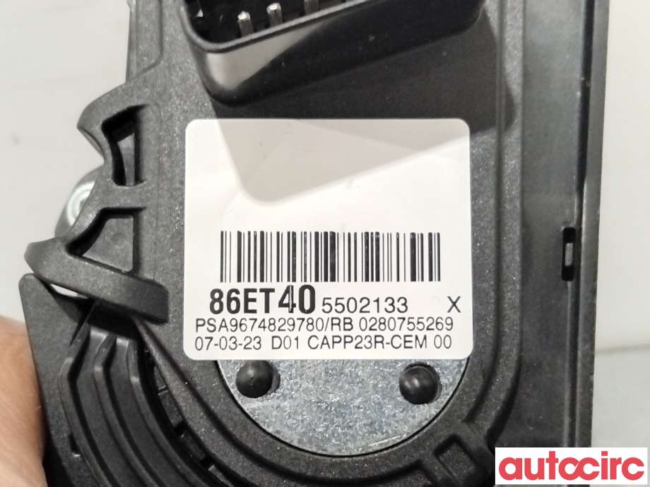 Pedal gass til Citroën Berlingo 2019-->> (Type III)  (CITROEN|9854066180|0280755269|9674829780)