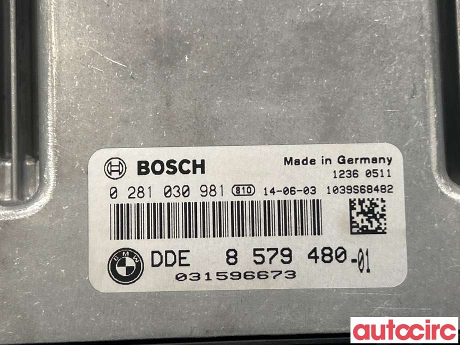 Styreenhet motor til BMW 3-Serie 2012-2018 (F30/F31/F34) (F30/F31/F34) (BMW|13618519602)