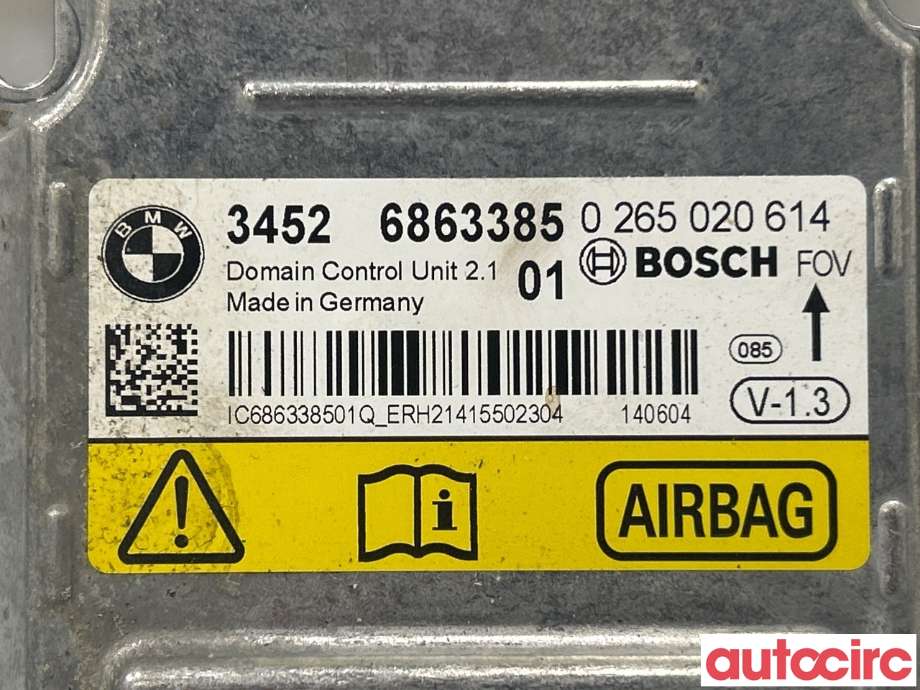 Airbag elektronikk til BMW 3-Serie 2012-2018 (F30/F31/F34) (F30/F31/F34) (BMW|34526863385)
