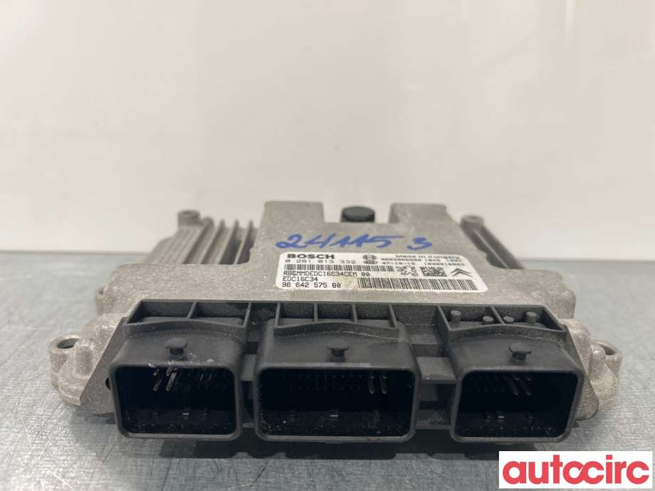 Styreenhet motor til Peugeot 308 2007-2011 (Type I, Fase 1)  (PEUGEOT|1942ST|0281013332|9664257580)