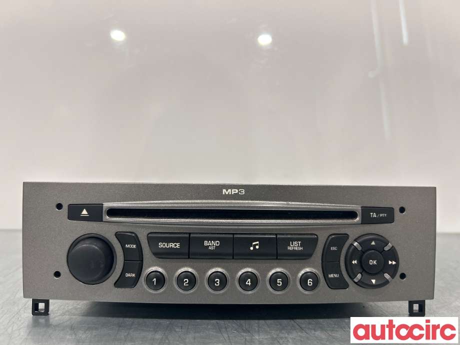 Bilstereo til Peugeot 308 2007-2011 (Type I, Fase 1) (PEUGEOT|96750284XN)
