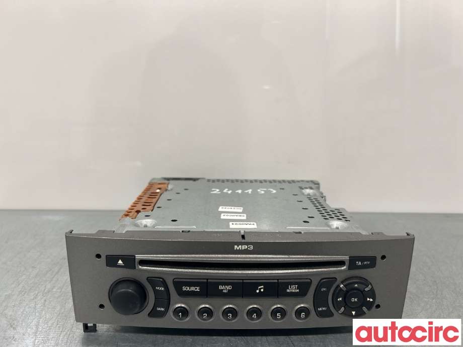 Bilstereo til Peugeot 308 2007-2011 (Type I, Fase 1) (PEUGEOT|96750284XN)