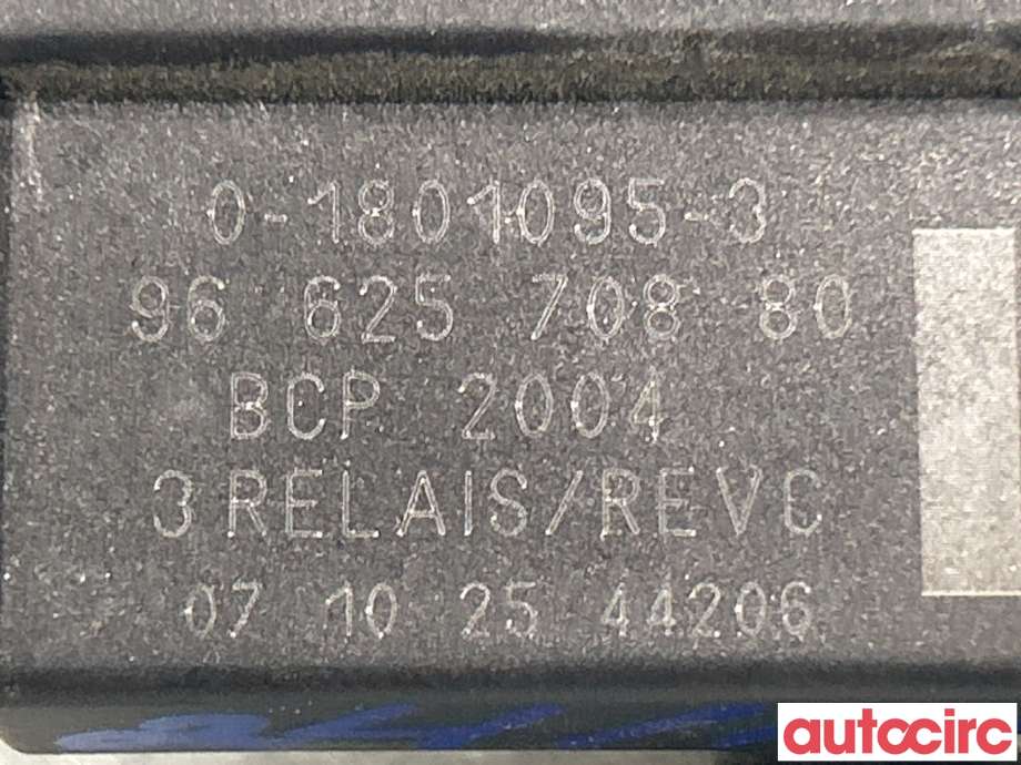 Styreenhet diverse til Peugeot 308 2007-2011 (Type I, Fase 1)  (PEUGEOT|6500EJ|0-1801095-3|9662570880)