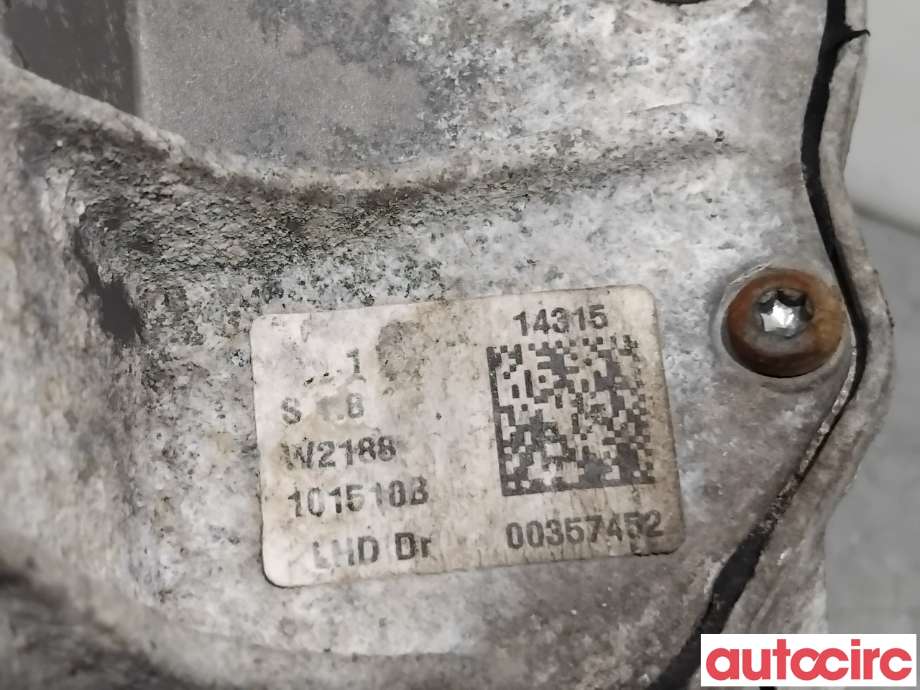 Viskermotor frontrute til Renault Scenic 2009-2016 (Type III)  (RENAULT|288102466R|)