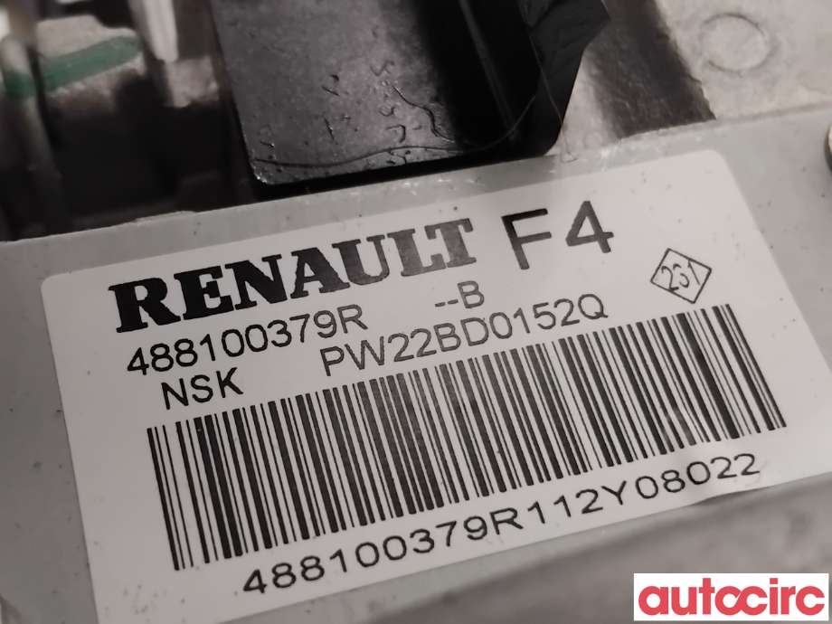 Rattaksel elektrisk servo til Renault Scenic 2009-2016 (Type III)  (RENAULT|488106888R||488100379R)