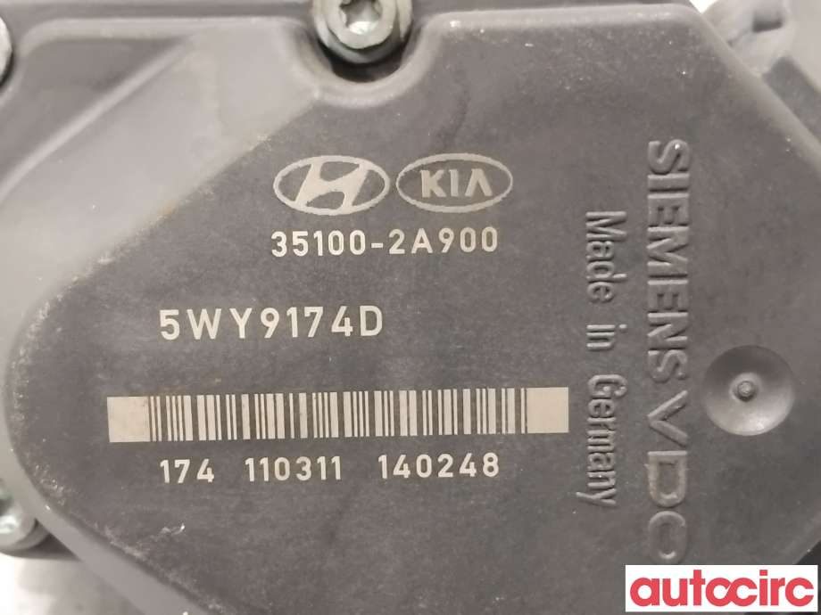 Spjeldhus til Hyundai i40 2012-2017 (HYUNDAI|351002A900|5WY9174D|35100-2A900)