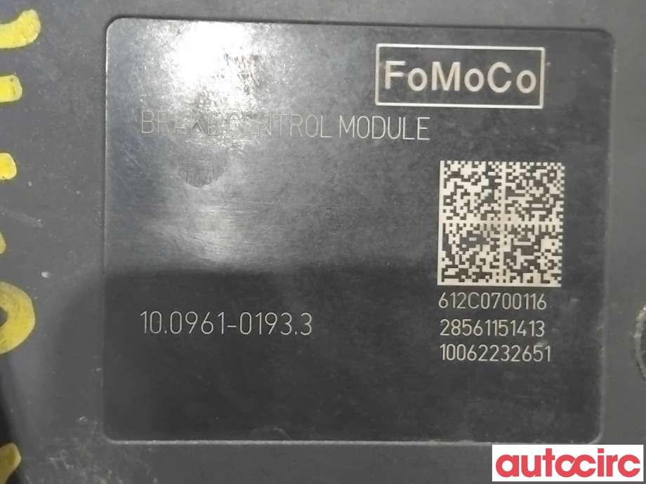 ABS sentral til Ford Fiesta 2013-2017 (Type VI, Fase 2)  (FORD|1797426|100961-01933|CV21-2C405-AE)