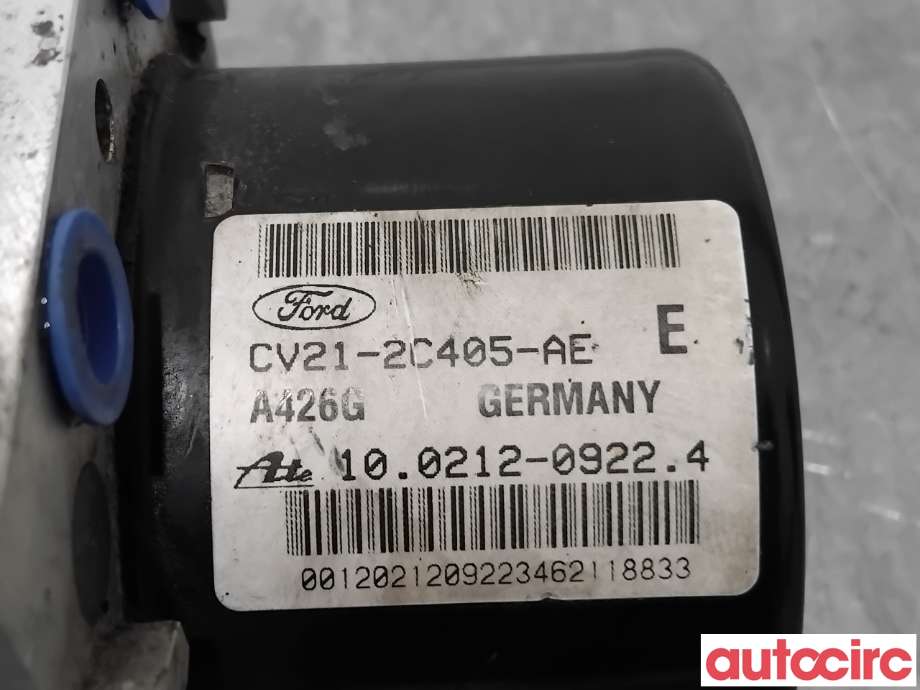 ABS sentral til Ford Fiesta 2013-2017 (Type VI, Fase 2)  (FORD|1797426|100961-01933|CV21-2C405-AE)