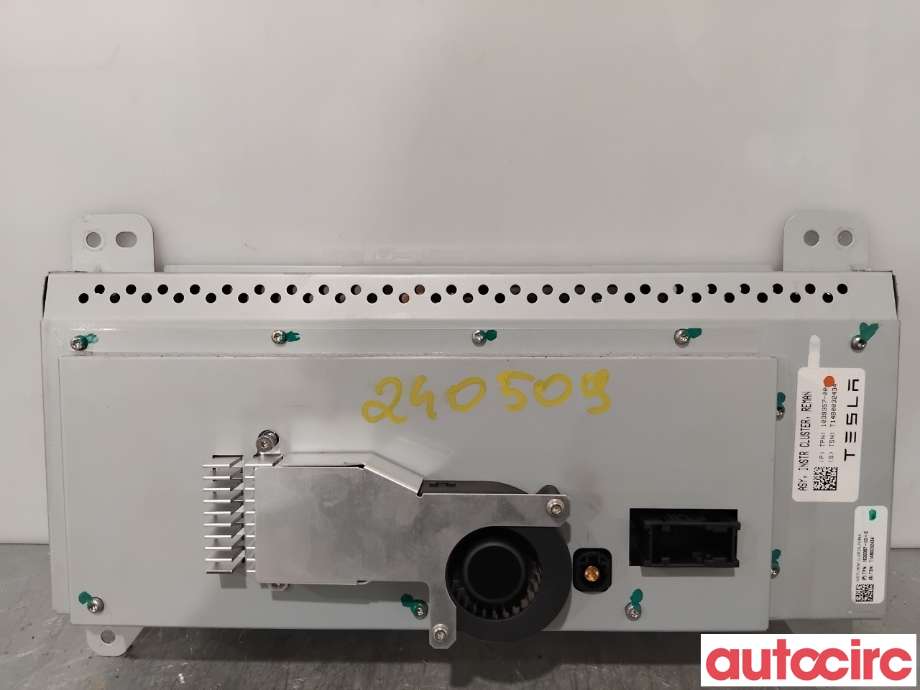 Instrumentpanel til Tesla Model S 2013-2016 (Fase 1)  (TESLA|1039357-00-H||1039357-00-C)