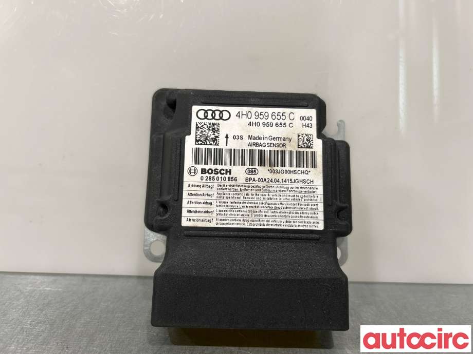 Airbag elektronikk til Audi A6, Allroad 2012-2014 (Type III, Fase 1) (C7) (C7) (AUDI|4H0959655C)