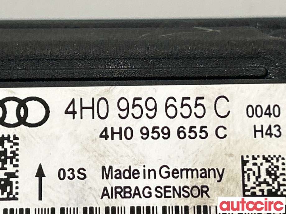 Airbag elektronikk til Audi A6, Allroad 2012-2014 (Type III, Fase 1) (C7) (C7) (AUDI|4H0959655C)