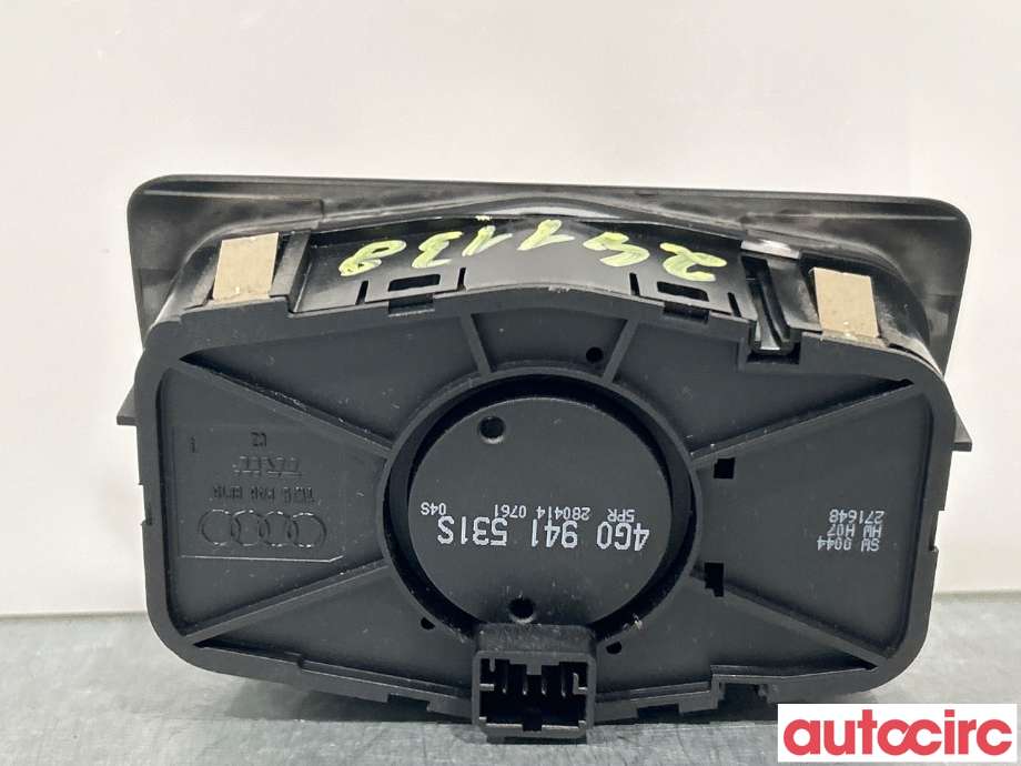 Bryter lys til Audi A6, Allroad 2012-2014 (Type III, Fase 1) (C7) (C7) (AUDI|4G0941531S)