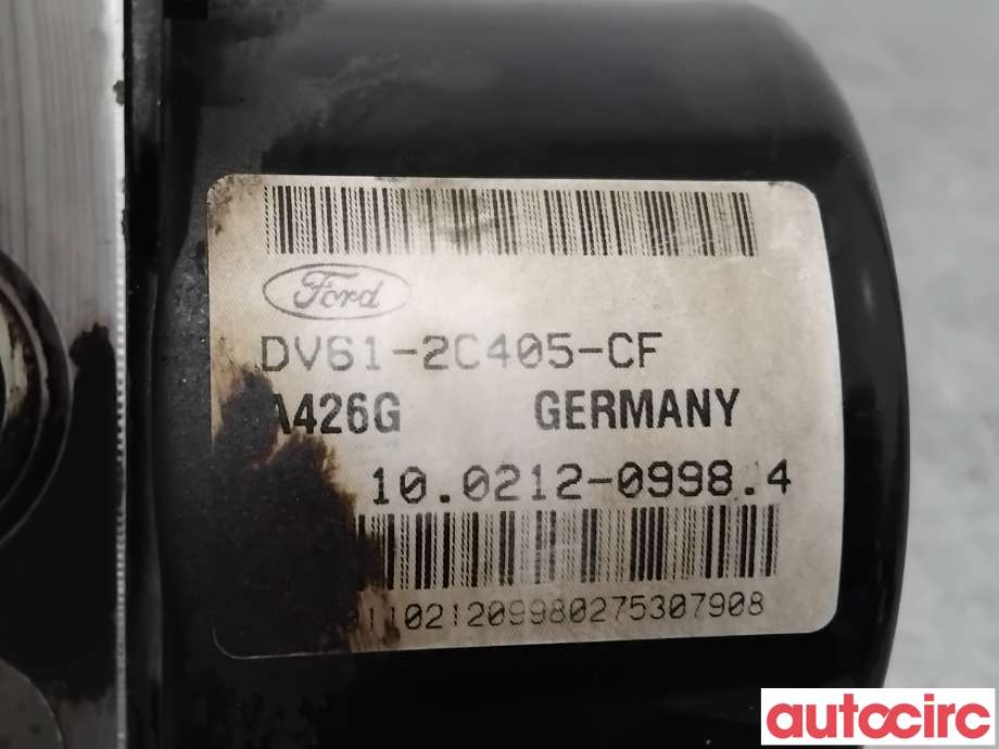 ABS sentral til Ford Transit Connect 2013-2018 Type II, Fase 1  (FORD|1853588|100961-01823|DV61-2C405-CF)