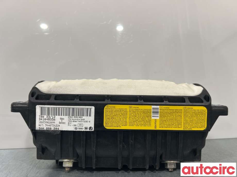 Airbag passasjer til VW Passat 2011-2015 (B7) (B7) (VOLKSWAGEN|3AA880204B)
