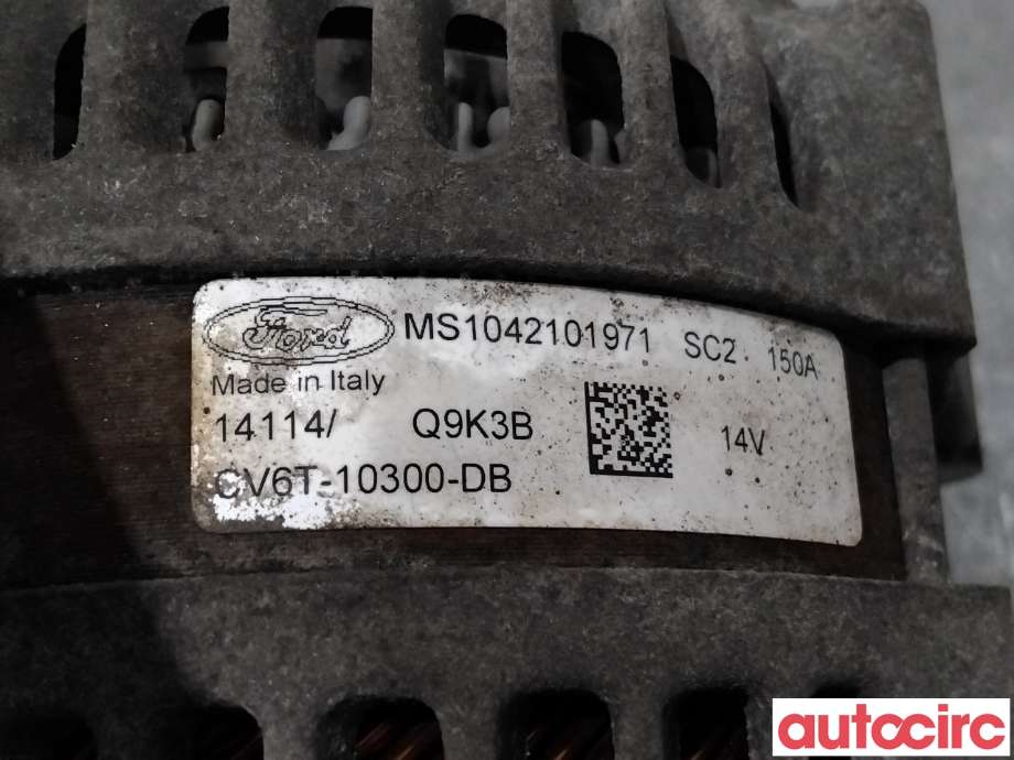 Dynamo til Ford Focus 2011-2014 (Type III, Fase 1)  (FORD|2415010|MS1042101971|CV6T-10300-DB)