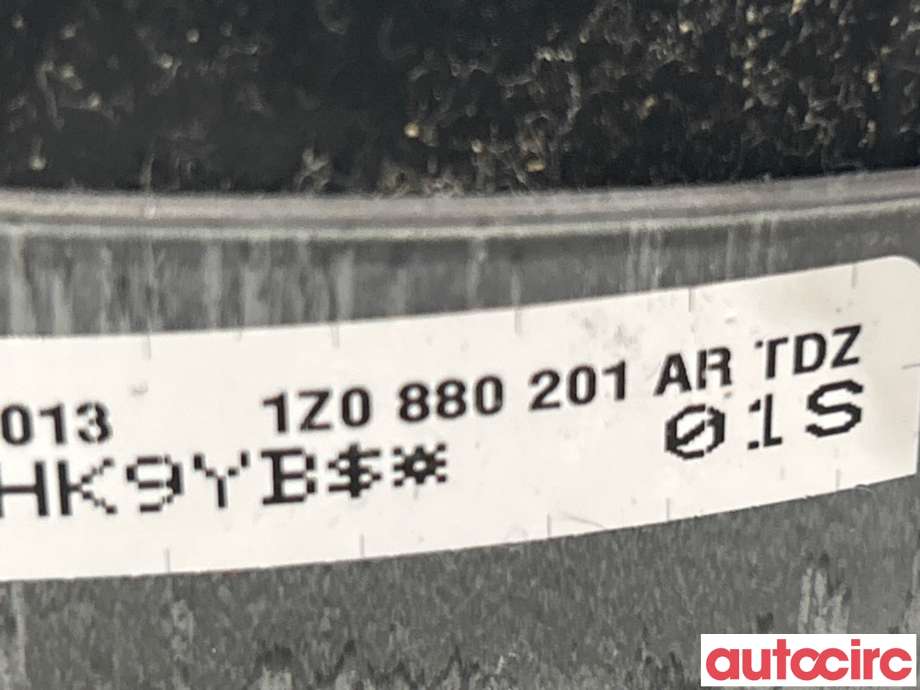 Airbag passasjer til Škoda Superb 2008-2015 (Type II)  (SKODA|1Z0880201AR)