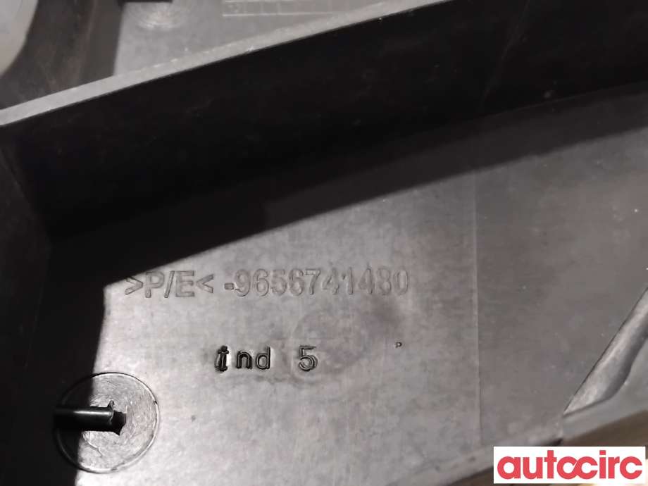 Støtfangerdemper foran til Peugeot 308 2007-2011 (Type I, Fase 1) (PEUGEOT|7414TY|9656741480|724009)