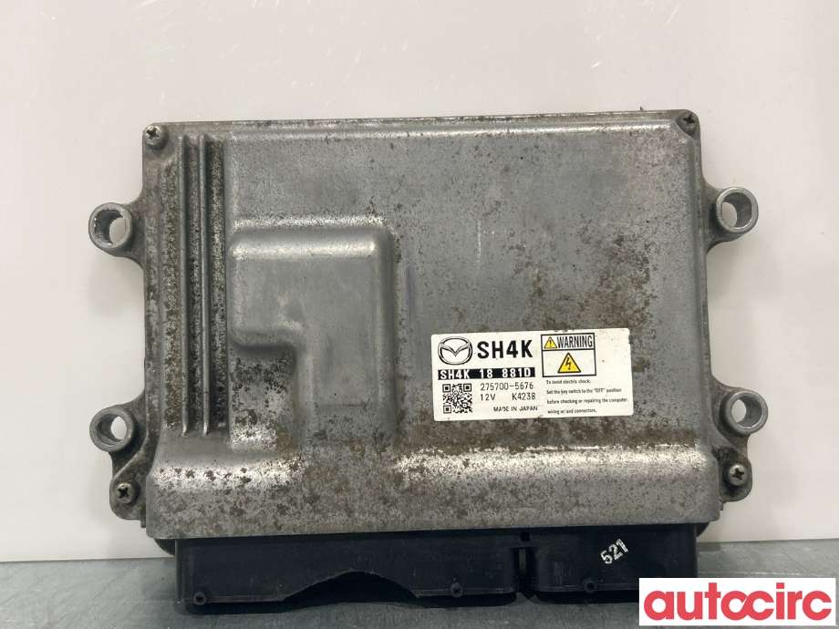 Styreenhet motor til Mazda 6 2013-2015 (Type III, Fase 1) (MAZDA|SH4K-18-881D)
