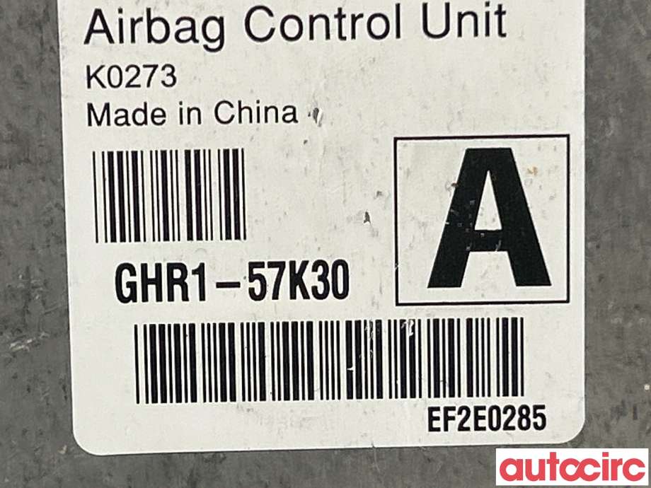 Airbag elektronikk til Mazda 6 2013-2015 (Type III, Fase 1)  (MAZDA|GHR1-57-K30)