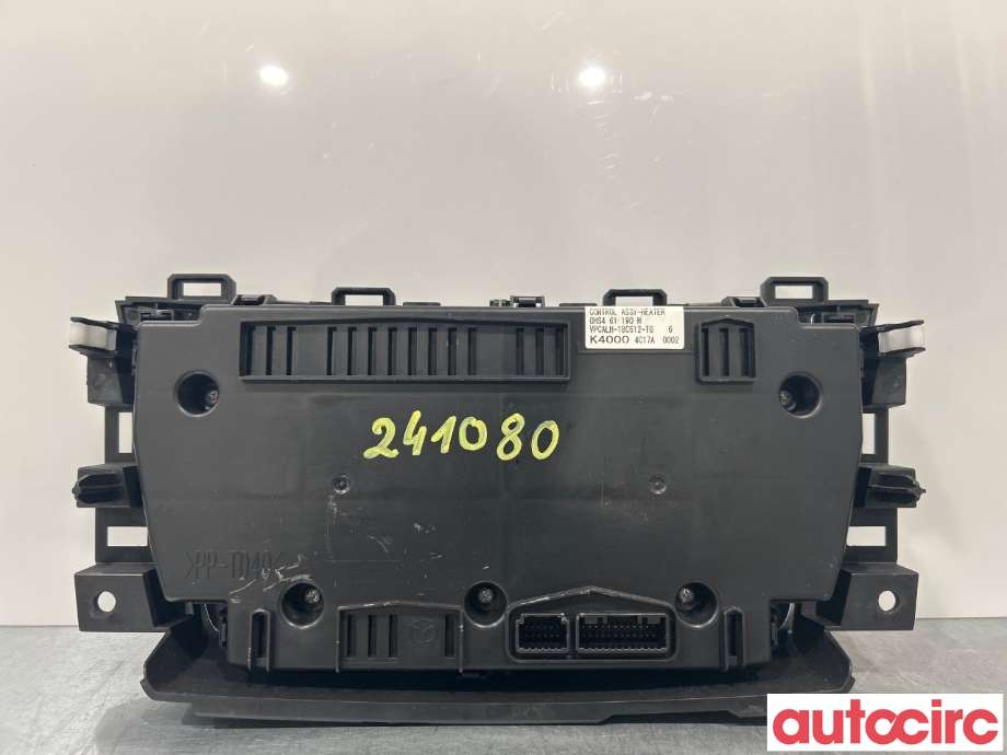 Varmeapparat betjening til Mazda 6 2013-2015 (Type III, Fase 1)  (MAZDA|GHS4-61-190H)