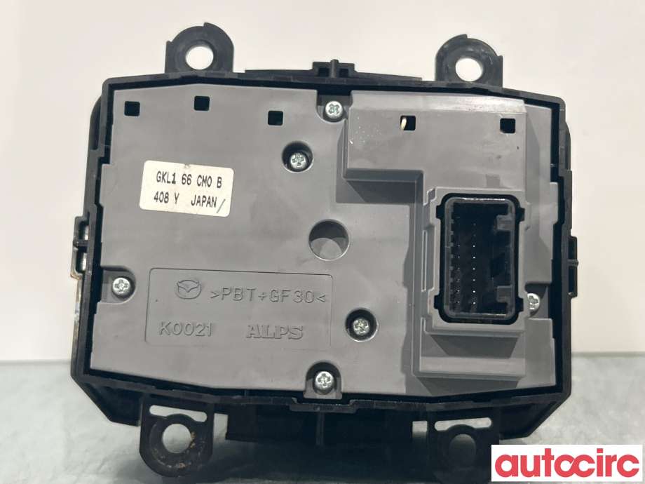 Bryter diverse til Mazda 6 2013-2015 (Type III, Fase 1)  (MAZDA|GKL1-66-CM0B)