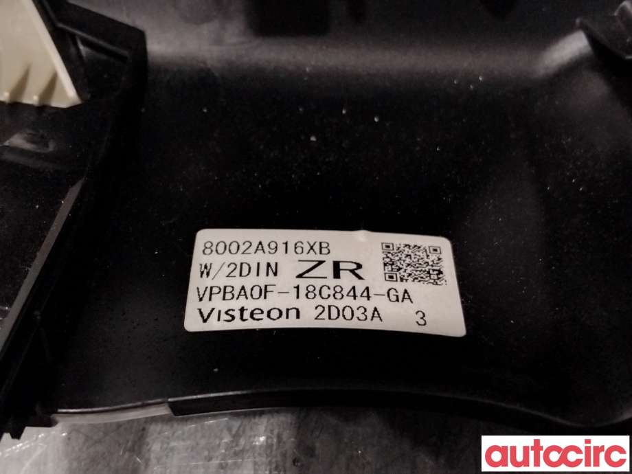 Innredning diverse til Citroën C4, Aircross 2012-2017  (CITROEN|1607811880||8002A916XB)