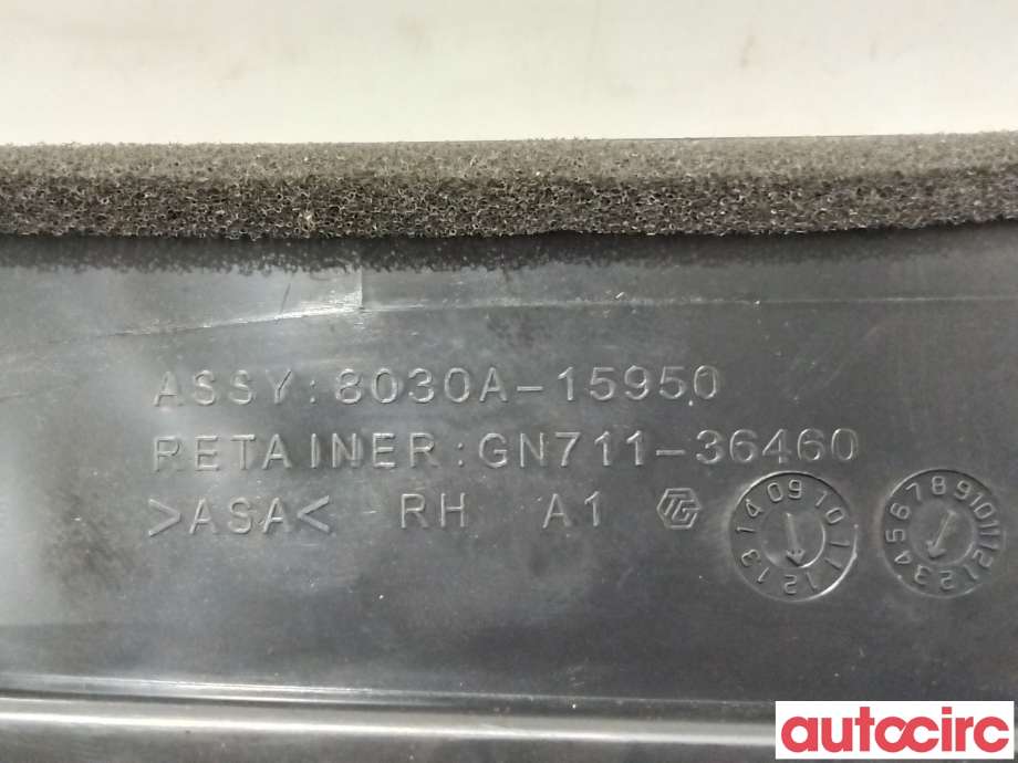 Dashbord friskluftdyse til Citroën C4, Aircross 2012-2017  (CITROEN|1607515080||8030A-15950)