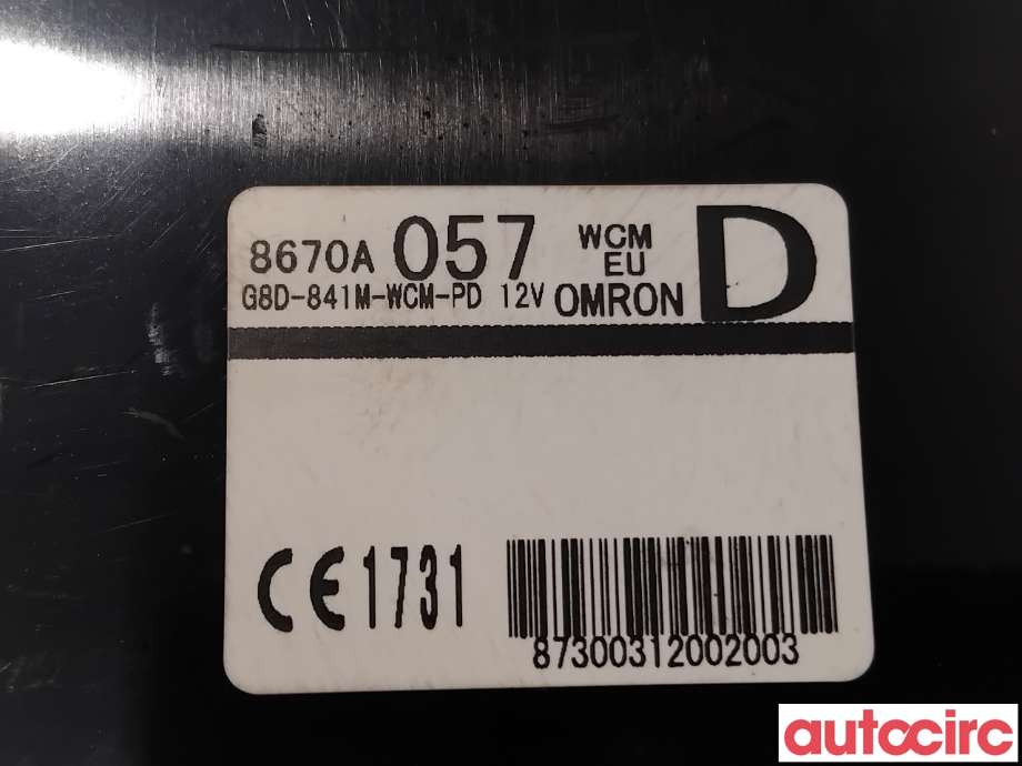 Styreenhet diverse til Citroën C4, Aircross 2012-2017  (CITROEN|1608712180|G8D-841M-WCW-PD|8670A057)
