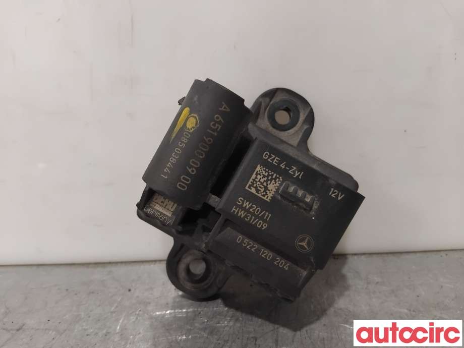 Rele gløde til Mercedes C-Klasse 2011-2014 (Fase 2) (W204) (W204) (MERCEDES|A6519002203|0522120204|A6519008003)
