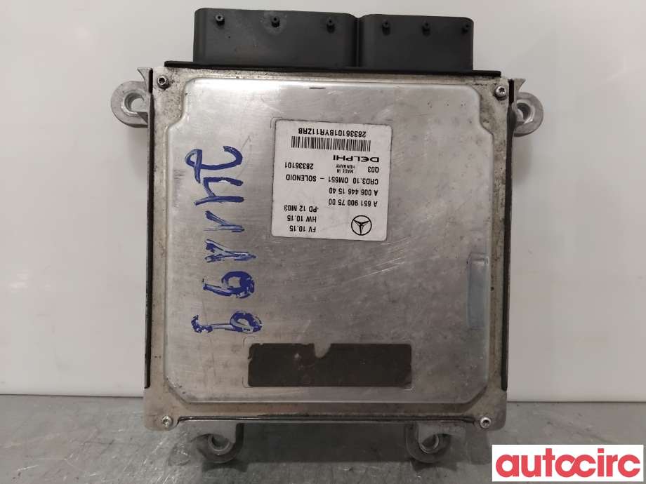 Styreenhet motor til Mercedes C-Klasse 2011-2014 (Fase 2) (W204) (W204) (MERCEDES|A6519007500|28336101)