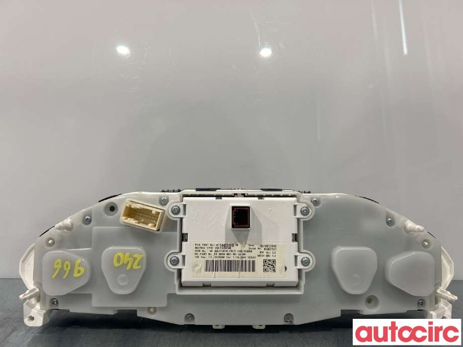 Instrumentpanel til Peugeot 208 2012-2019 (Type I) (PEUGEOT|9813870580)