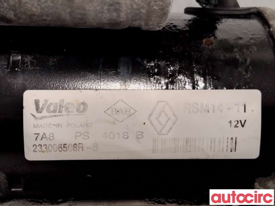 Starter diesel til Mercedes Citan 2012-2021 (W415) (W415) (MERCEDES|A4159065600|RSM14-11|233006508R)