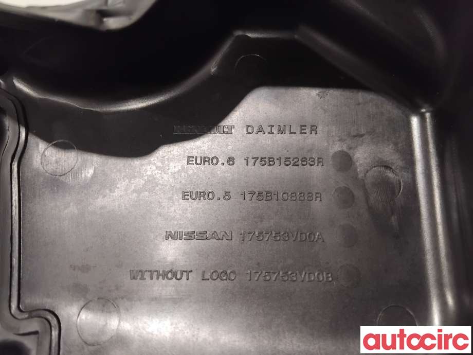 Motordeksel over motor til Mercedes Citan 2012-2021 (W415) (W415) (MERCEDES|A6070700242||175B15263R)