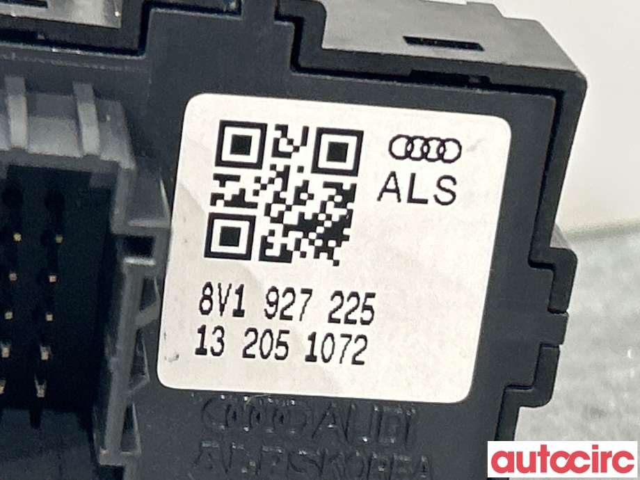 Bryter elektrisk håndbrekk/parkbrems til Audi A3 2012-2016 (Type III, Fase 1)  (AUDI|8V1927225|)