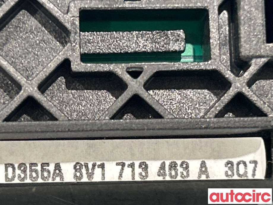 Diverse deler til Audi A3 2012-2016 (Type III, Fase 1)  (AUDI|8V1713463A|)