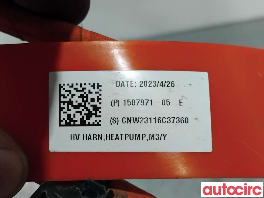 Kabel høy volt (HV) hybrid til Tesla Model Y 2021-2024 (Type I)  (TESLA|1507971-05-E|)